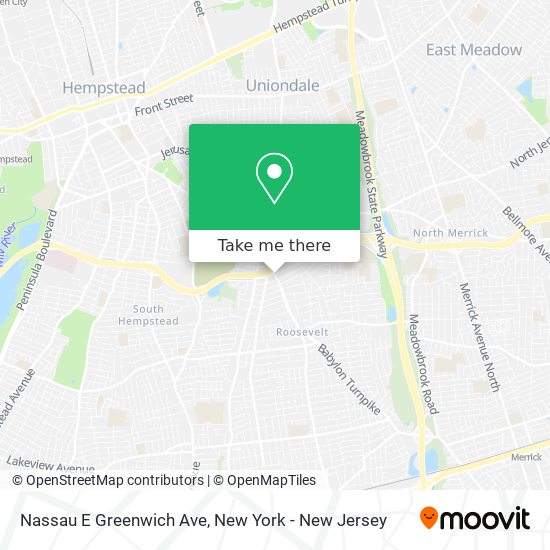 Mapa de Nassau E Greenwich Ave