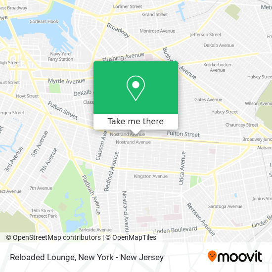 Mapa de Reloaded Lounge