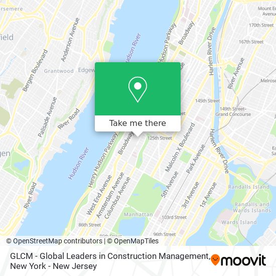 GLCM - Global Leaders in Construction Management map