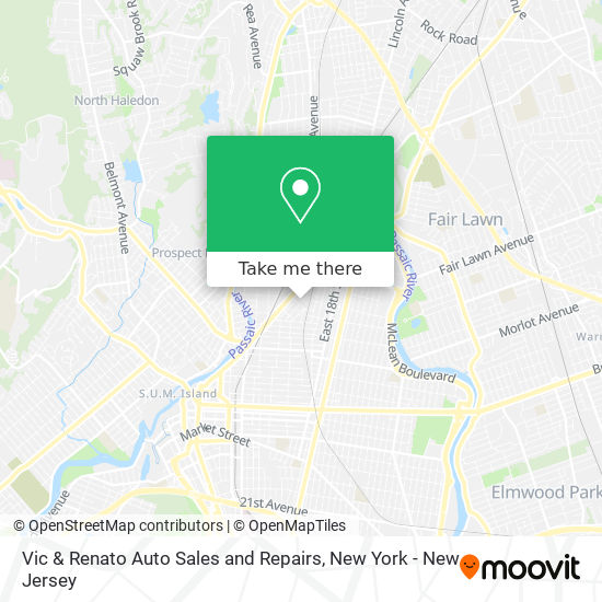 Mapa de Vic & Renato Auto Sales and Repairs