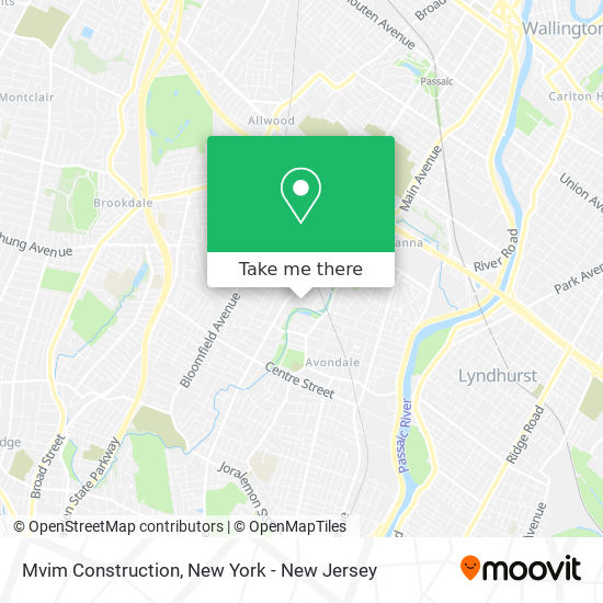 Mvim Construction map