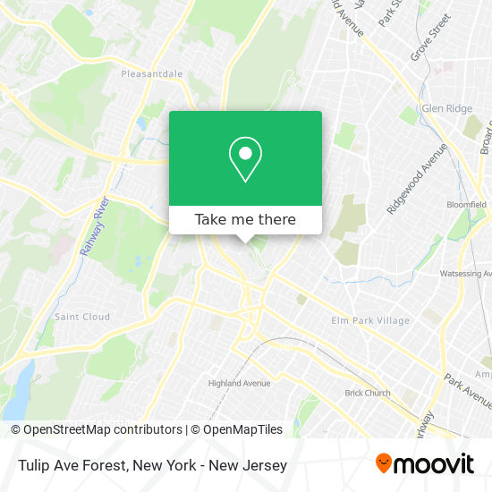 Mapa de Tulip Ave Forest