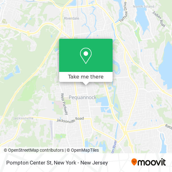 Pompton Center St map