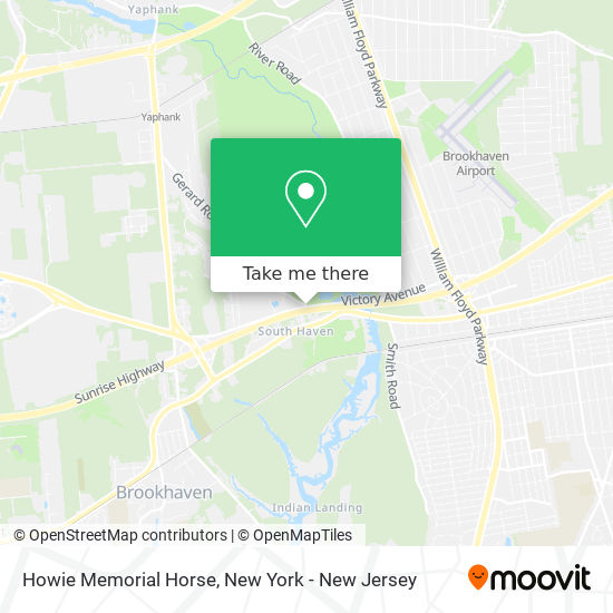 Mapa de Howie Memorial Horse