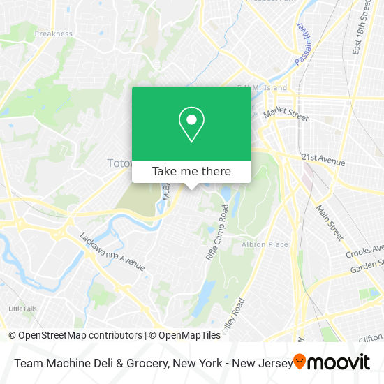 Team Machine Deli & Grocery map