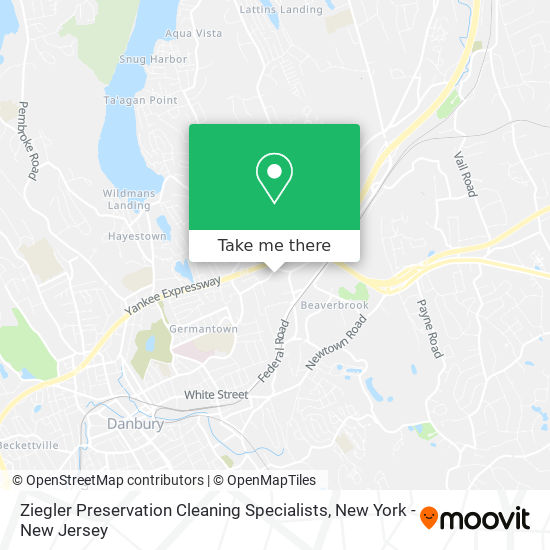 Mapa de Ziegler Preservation Cleaning Specialists