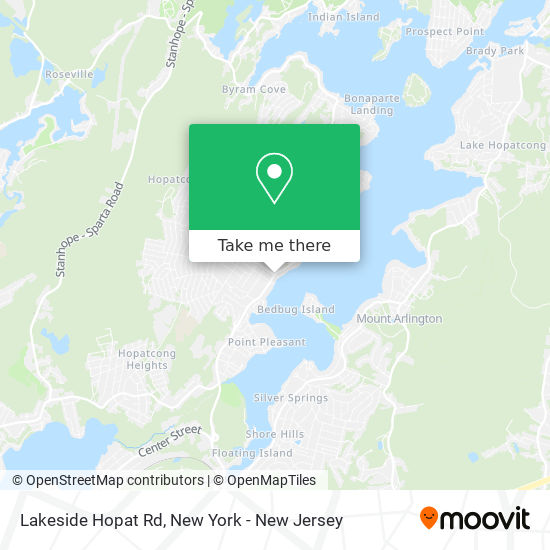 Mapa de Lakeside Hopat Rd
