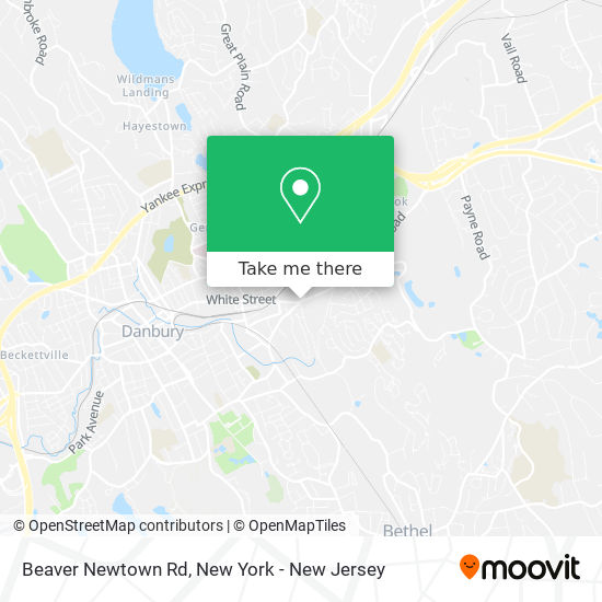 Beaver Newtown Rd map