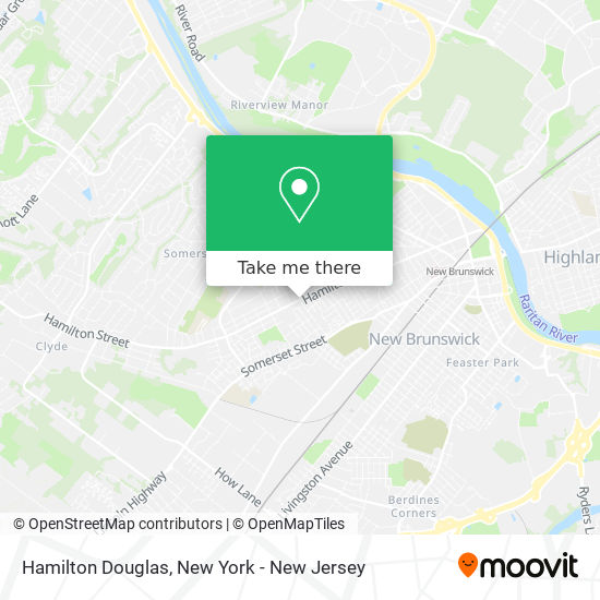 Mapa de Hamilton Douglas