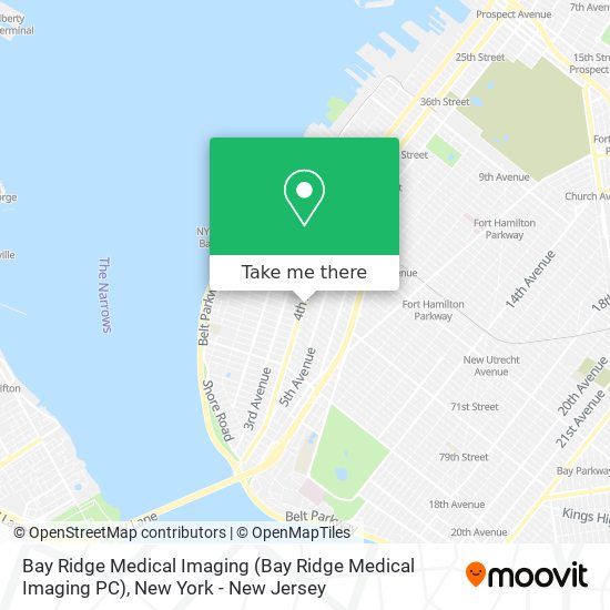 Bay Ridge Medical Imaging map