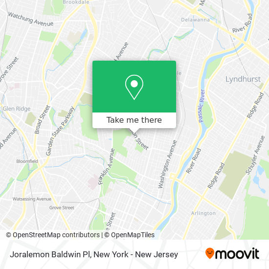 Mapa de Joralemon Baldwin Pl