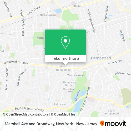 Mapa de Marshall Ave and Broadway
