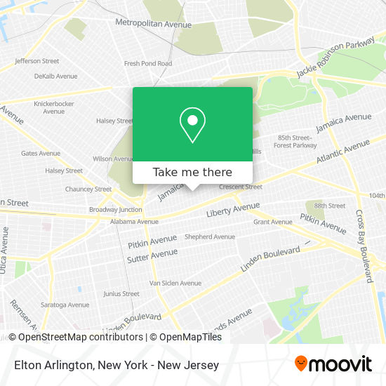 Mapa de Elton Arlington
