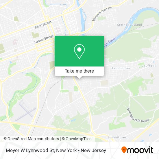 Meyer W Lynnwood St map