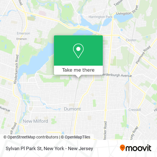 Mapa de Sylvan Pl Park St
