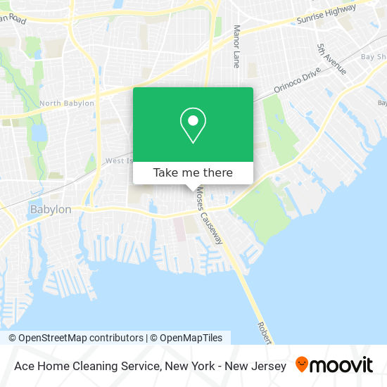 Ace Home Cleaning Service map