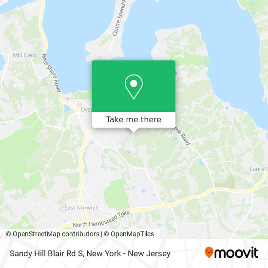 Mapa de Sandy Hill Blair Rd S