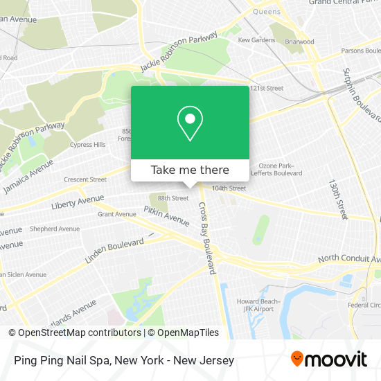 Ping Ping Nail Spa map