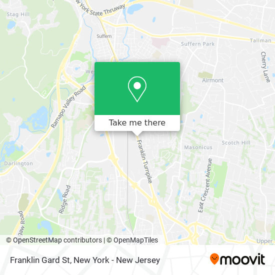 Mapa de Franklin Gard St