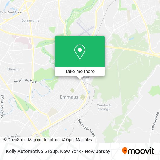 Mapa de Kelly Automotive Group