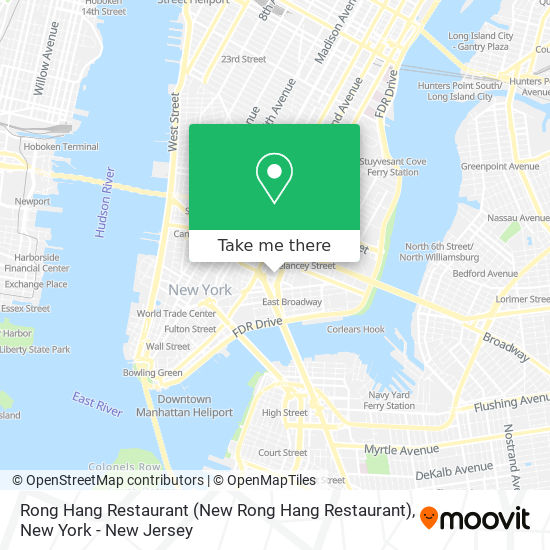 Rong Hang Restaurant map