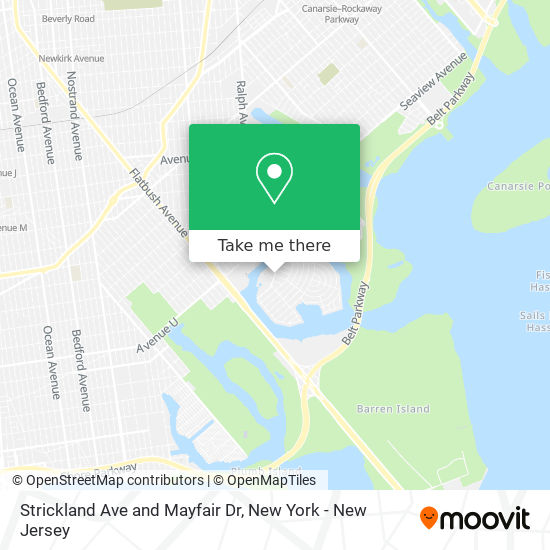 Mapa de Strickland Ave and Mayfair Dr