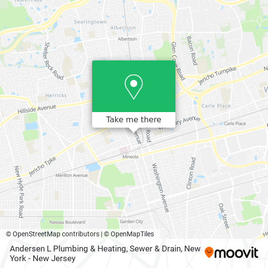 Andersen L Plumbing & Heating, Sewer & Drain map