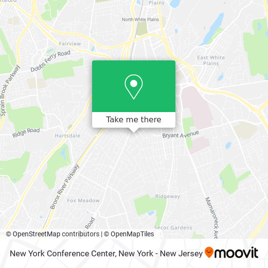 New York Conference Center map