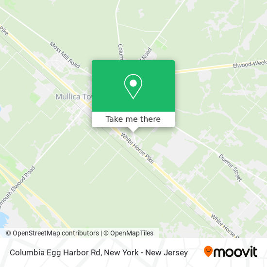 Columbia Egg Harbor Rd map