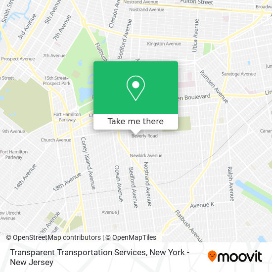 Mapa de Transparent Transportation Services