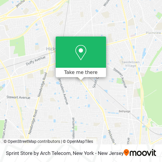 Mapa de Sprint Store by Arch Telecom