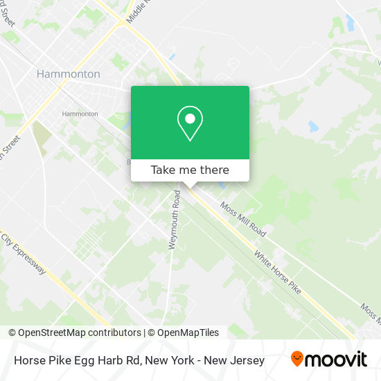 Mapa de Horse Pike Egg Harb Rd