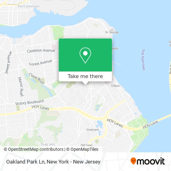 Mapa de Oakland Park Ln