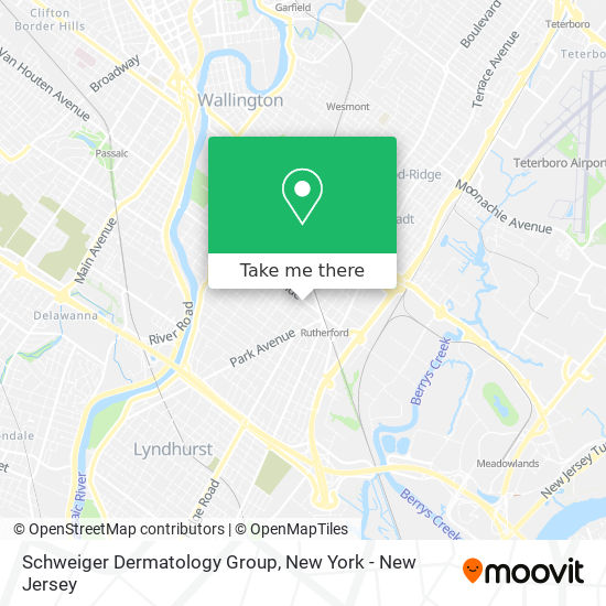 Schweiger Dermatology Group map