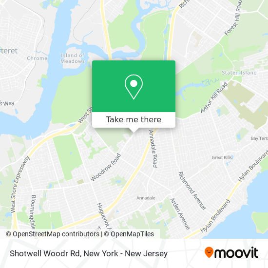Shotwell Woodr Rd map