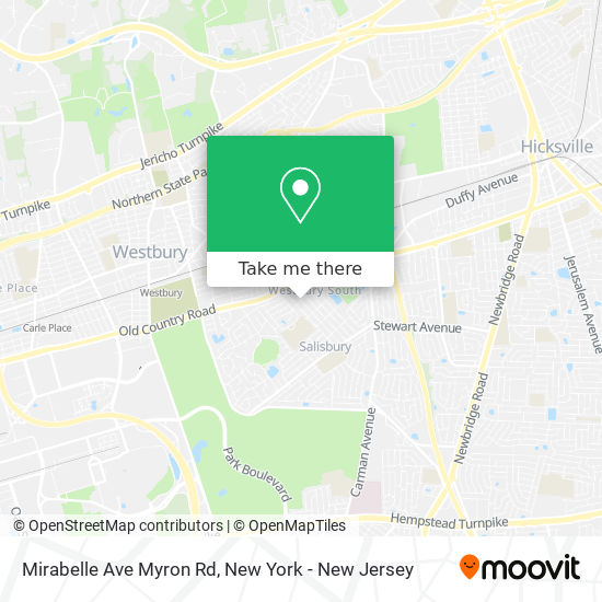 Mapa de Mirabelle Ave Myron Rd