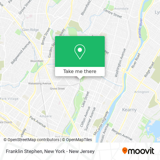 Franklin Stephen map