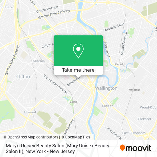 Mapa de Mary's Unisex Beauty Salon