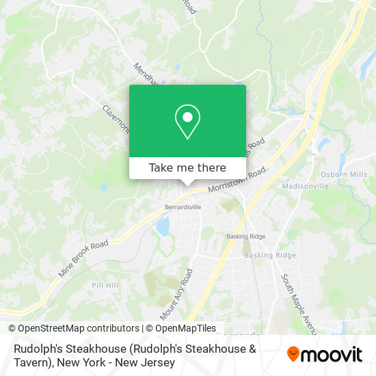 Mapa de Rudolph's Steakhouse