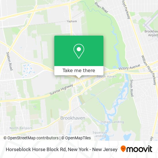 Mapa de Horseblock Horse Block Rd