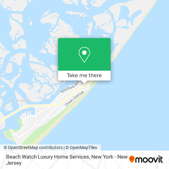 Beach Watch Luxury Home Services map