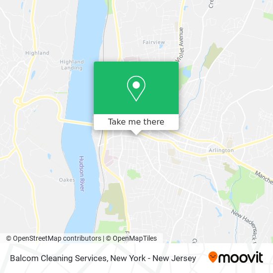 Balcom Cleaning Services map