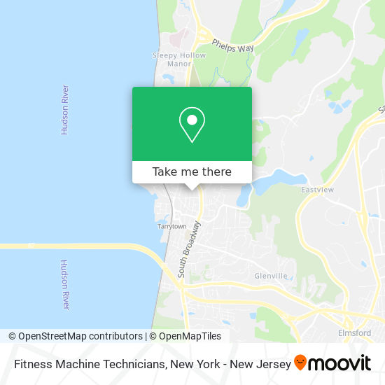 Fitness Machine Technicians map