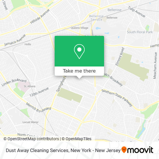 Dust Away Cleaning Services map