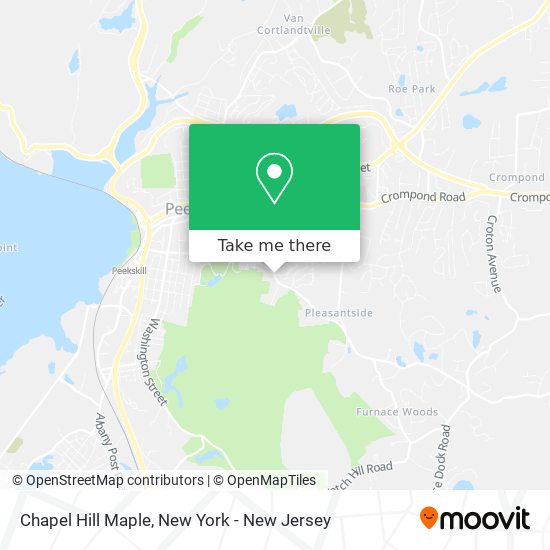 Mapa de Chapel Hill Maple