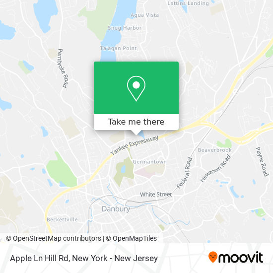 Apple Ln Hill Rd map