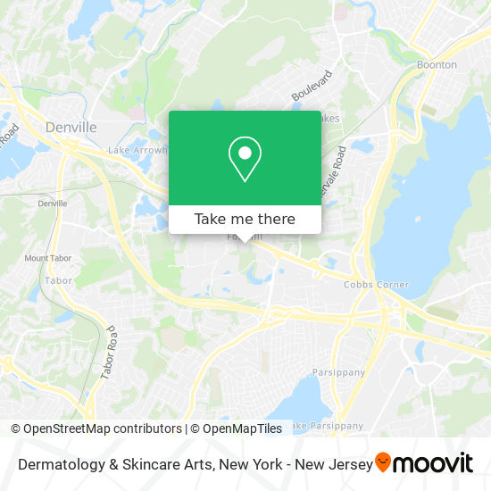 Mapa de Dermatology & Skincare Arts