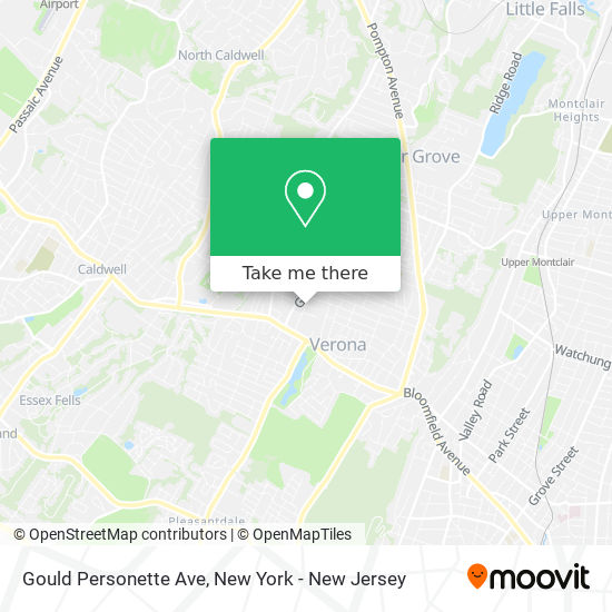 Mapa de Gould Personette Ave