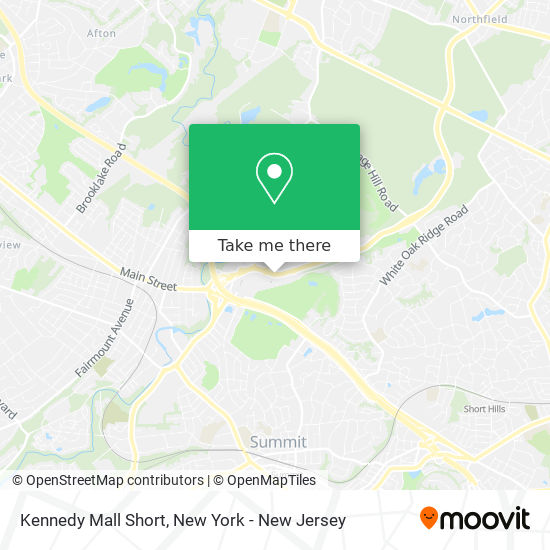 Mapa de Kennedy Mall Short