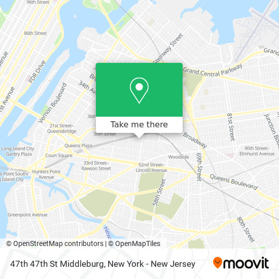 Mapa de 47th 47th St Middleburg